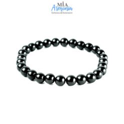 SHUNGITE T2 - Bracciale Elastico Taglia L