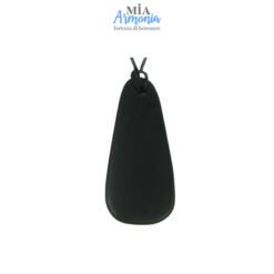 SHUNGITE T2 - Ciondolo PIATTO
