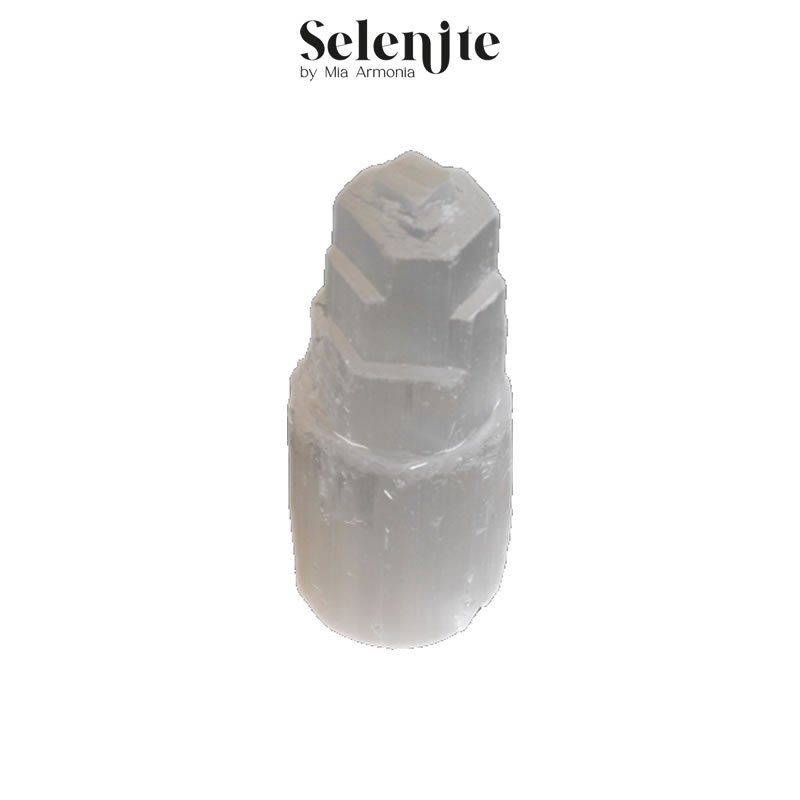 21539 SELENITE - Torretta H 10cm