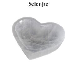 SELENITE - Piattino a Cuore