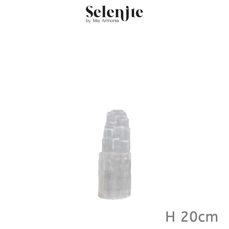 21533 SELENITE - Lampada da 20 cm