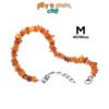 PETAMBER - Collare per cani taglia M - 40-50 CM
