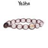 YESHE - Bracciale del Buthan - Giada Rosa