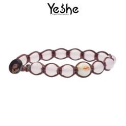 YESHE - Bracciale del Buthan - Giada Rosa