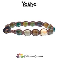 YESHE - Bracciale del Buthan - Agata Muschiata
