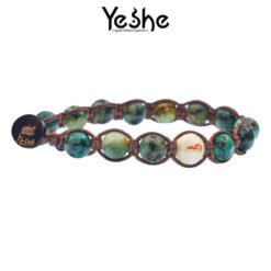 YESHE - Bracciale del Buthan - Turchese Africano