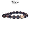 YESHE - Bracciale del Buthan - Onice Nero Lucido