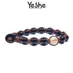 YESHE - Bracciale del Buthan - Onice Nero Lucido