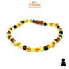 Collana BABY ambra multicolor lucido chiusura a vite