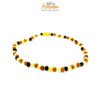 Collana MAMMA ambra muticolor satinato chiusura a vite