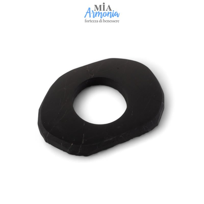 21510 SHUNGITE T2 - Base sfera grande