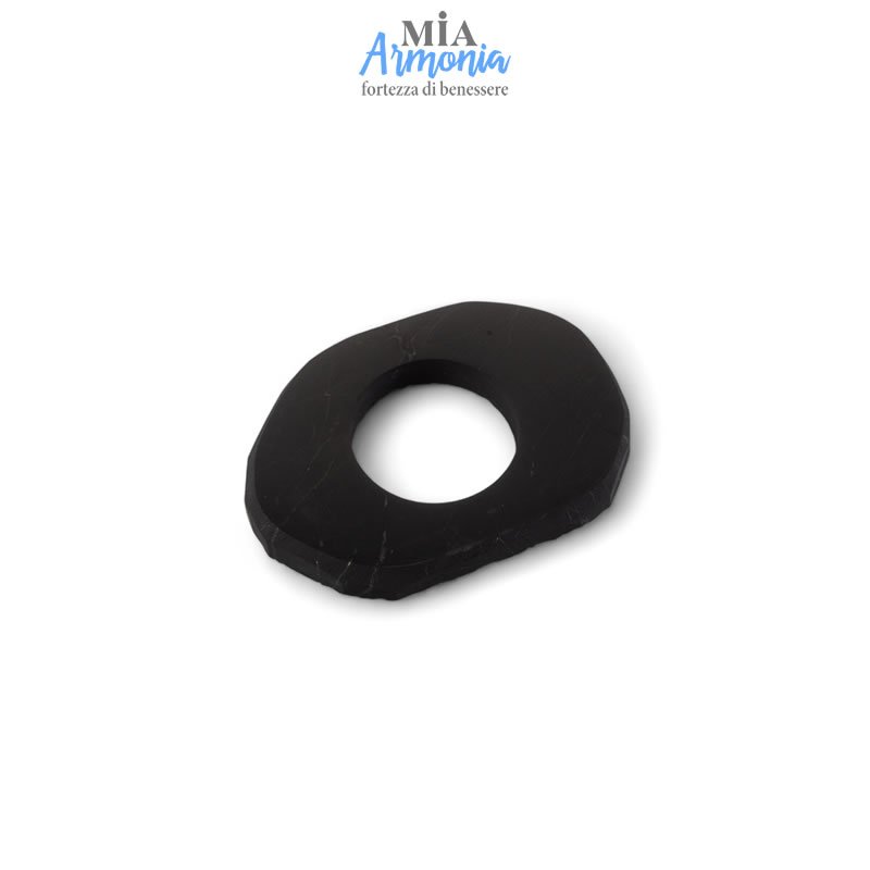 21509 SHUNGITE T2 - Base sfera piccola