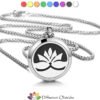 Collana con ciondolo - Fiore di Loto