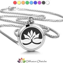 Collana con ciondolo - Fiore di Loto