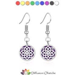 Orecchini a pendente - Mandala