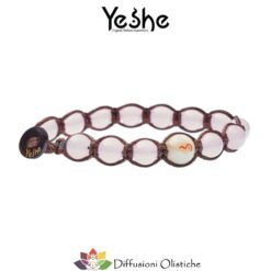 YESHE - Bracciale del Buthan - Giada Rosa