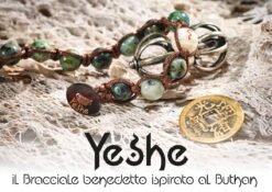 YESHE - Bracciale del Buthan - Quarzo Rutilato