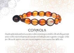 YESHE - Bracciale del Buthan - Corniola