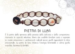 YESHE - Bracciale del Buthan - Pietra di Luna