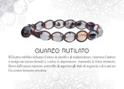 YESHE - Bracciale del Buthan - Quarzo Rutilato