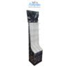 SHUNGITE - Espositore da terra cartone pressato 12 ganci cm 36,5 x 30 x 162 h
