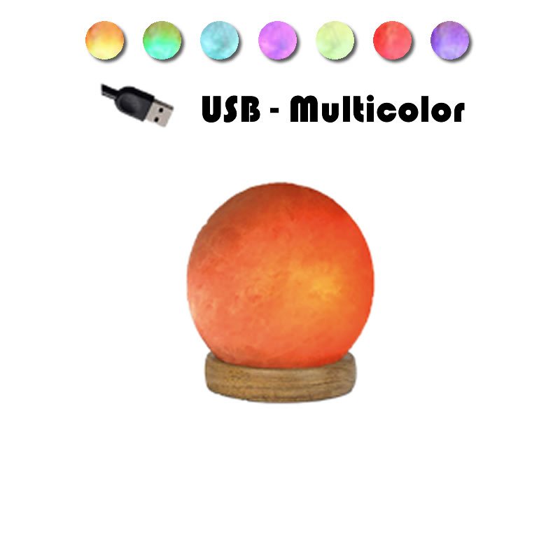 21768 LAMPADA DI SALE USB SFERA LED # CM H8