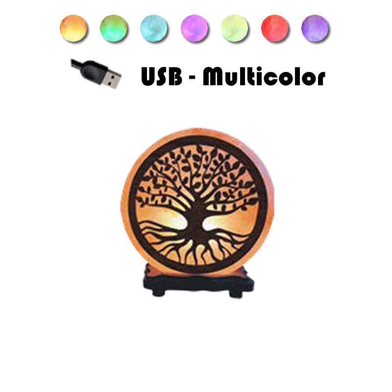 21766 LAMPADA DI SALE USB ALBERO DELLA VITA LED # CM H8X8