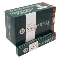Incenso Vijayshree Golden NAG PATCHOULI - Box da 12pz da 15gr