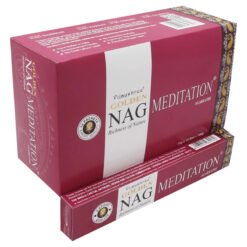 Incenso Vijayshree Golden NAG MEDITATION - Box da 12pz da 15gr