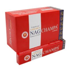 Incenso Vijayshree Golden NAG CHAMPA - Box da 12pz da 15gr