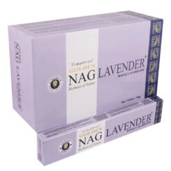 Incenso Vijayshree Golden NAG LAVANDER - Box da 12pz da 15gr