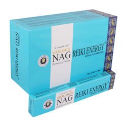 Incenso Vijayshree Golden NAG REIKI ENERGY - Box da 12pz da 15gr