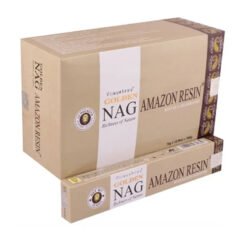 Incenso Vijayshree Golden NAG AMAZON RESIN - Box da 12pz da 15gr