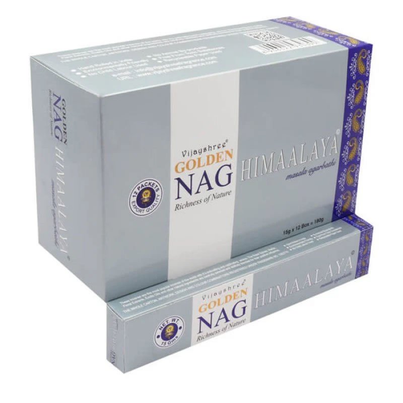 21795 Incenso Vijayshree Golden NAG HIMALAYA - Box da 12pz da 15gr