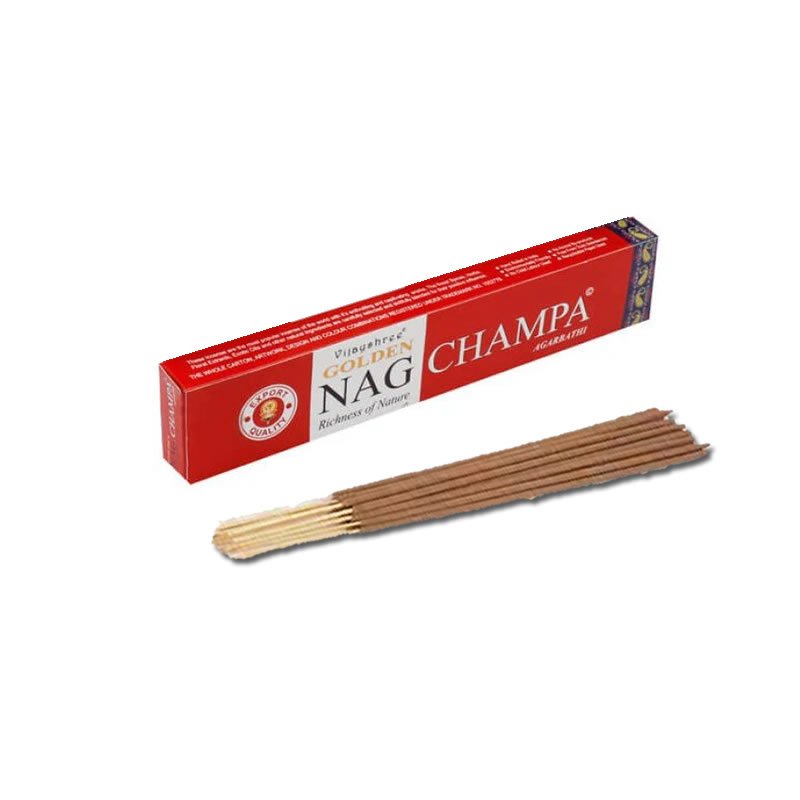 21827 Incenso Vijayshree Golden NAG CHAMPA - 1 scatola da 15gr