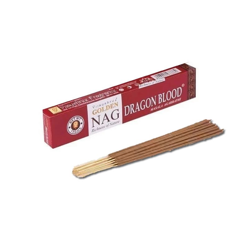 21809 Incenso Vijayshree Golden NAG DRAGON BLOOD - 1 scatola da 15gr