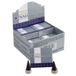Incenso Vijayshree Golden NAG HIMALAYA - Box da 12 scatole da 10 coni