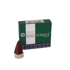 Incenso Vijayshree Golden NAG FOREST - 1 scatola da 10 coni