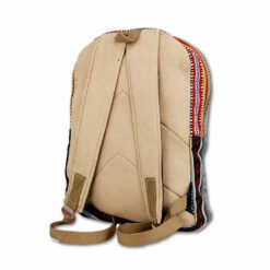 Zaino in canapa e cotone a righe Mix multicolor - 2 PZ
