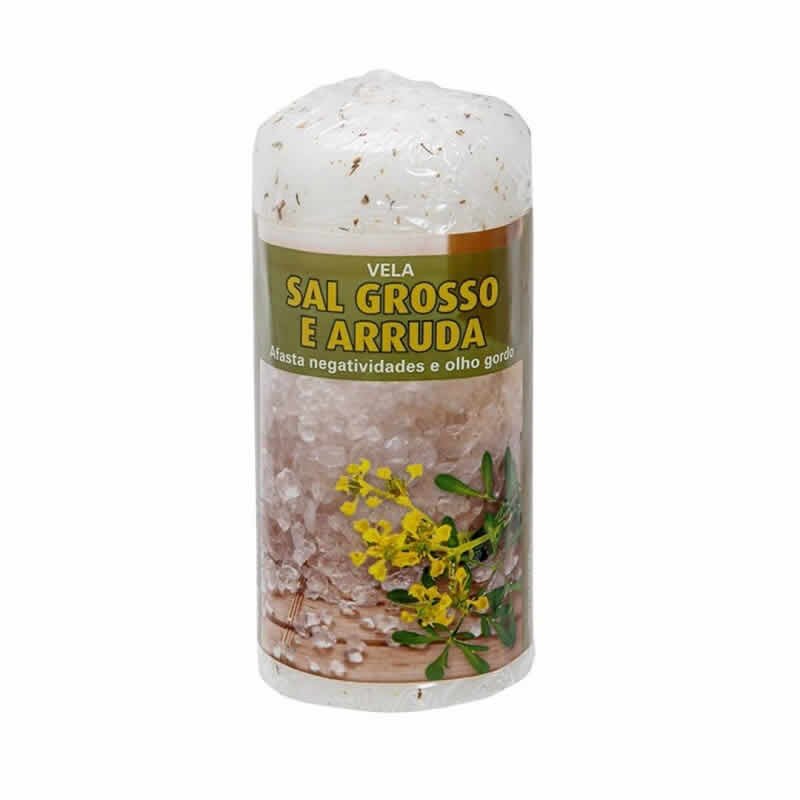 21982 Candela con Erbe 6x14 cm - Sale grosso e ruta