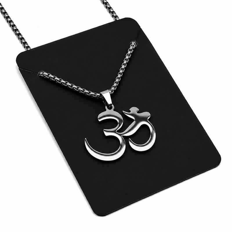 21995 Collana di protezione OM in acciaio inox