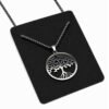 Collana di protezione ALBERO DELLA VITA in acciaio inox