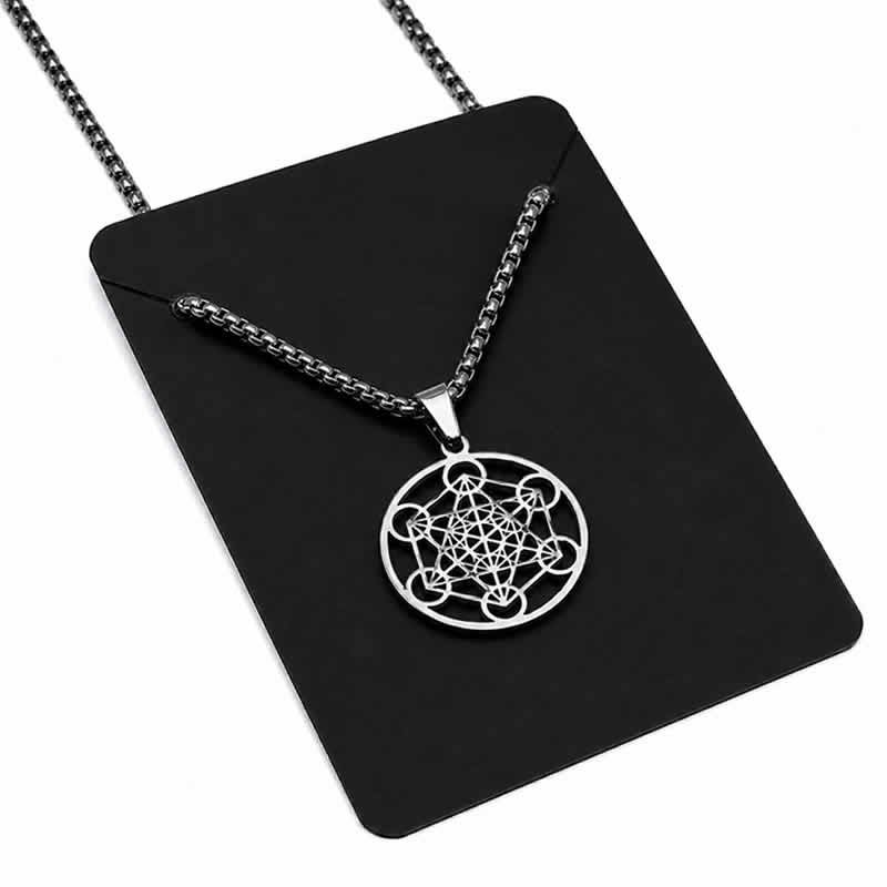 21996 Collana di protezione METATRON in acciaio inox