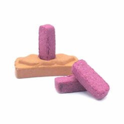 Incenso a zolletta con supporto in terracotta - SALVIA BIANCA E ROSA