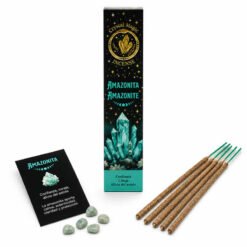 Incensi Crystal Magic - AMAZONITE - 1 scatola da 15 gr