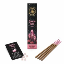 Incensi Crystal Magic - QUARZO ROSA - 1 scatola da 15 gr
