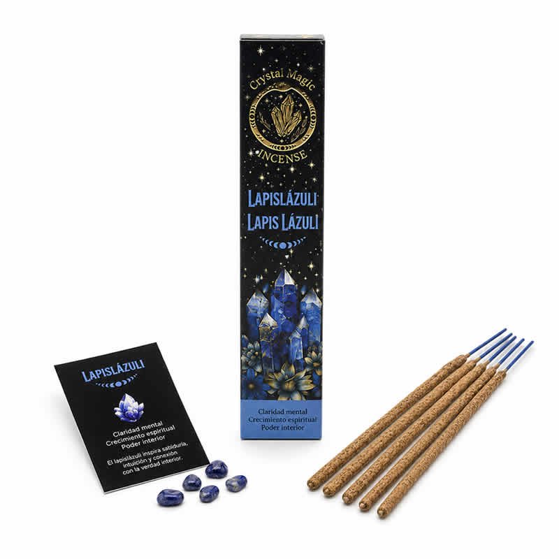 22028 Incensi Crystal Magic - LAPISLAZZULI - 1 scatola da 15 gr