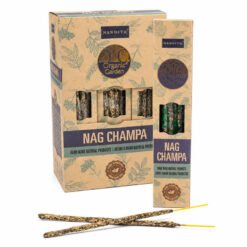 Incensi Smudge Organic Garden - NAG CHAMPA - Box da 12 scatole da 15gr