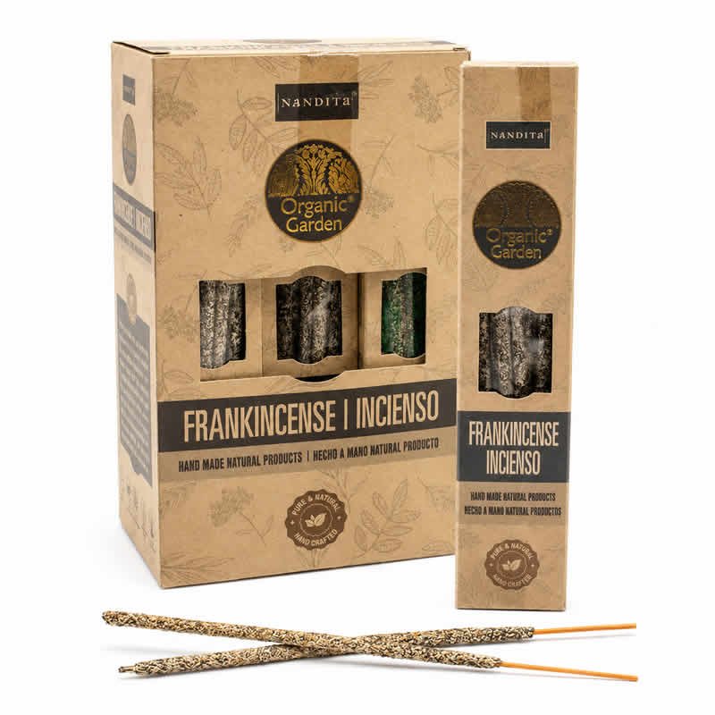 22053 Incensi Smudge Organic Garden - INCENSO - Box da 12 scatole da 15gr