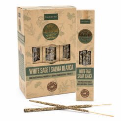 Incensi Smudge Organic Garden - SALVIA BIANCA - Box da 12 scatole da 15gr